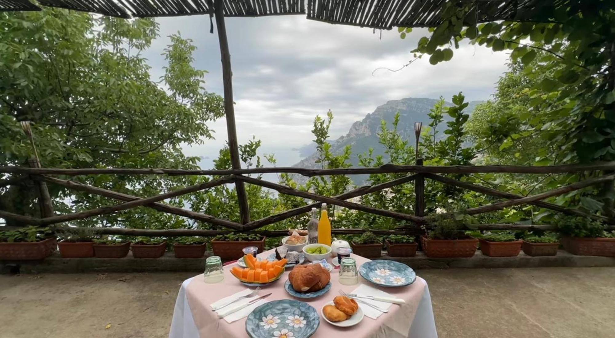 Bed and Breakfast Colle Dell'Ara Positano Exterior foto